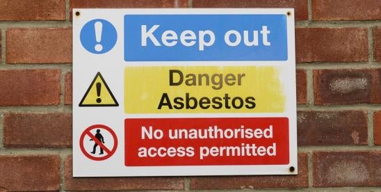 Asbestos is a dangerous product