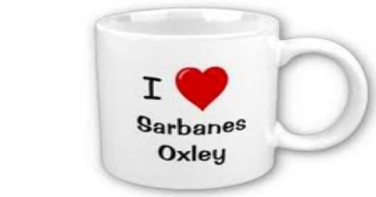 I love Sarbanes Oxley