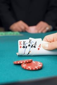 poker cards, irs