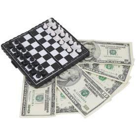 chessboard, money