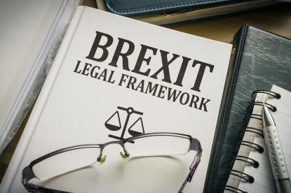 Brexit legal framework, FCA advises EU Laws continue to apply