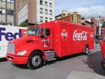 Coca cola truck