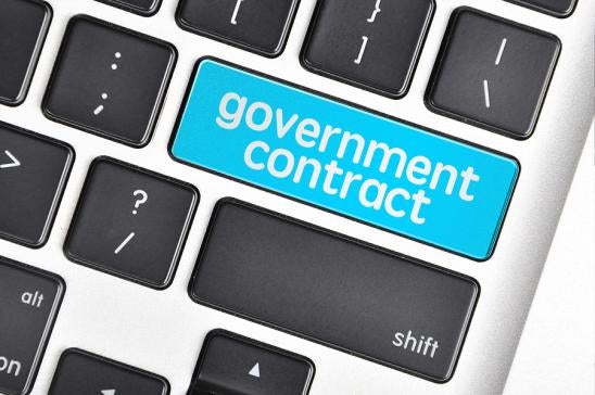 government contract, keyboard