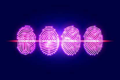 fingerprints, scan, biometrics