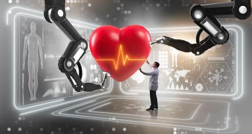 digital health options with robot doctors