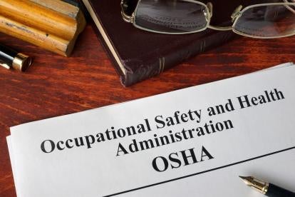 OSHA Rulemaking Agenda