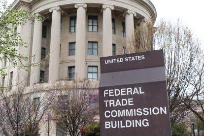 Federal Trade Commission Building in Washington DC