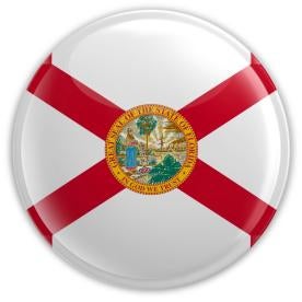 Florida shameful flag button