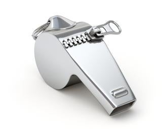 Whistleblower laws have shining whistles