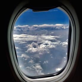 airplane window 