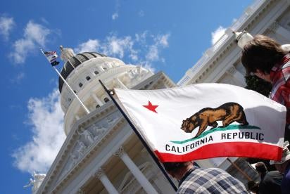 California Capital Flag: Tenant Protection Act