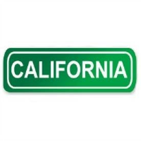 California, Road Sign