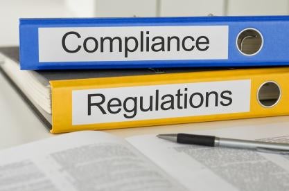 compliance and regulations binders