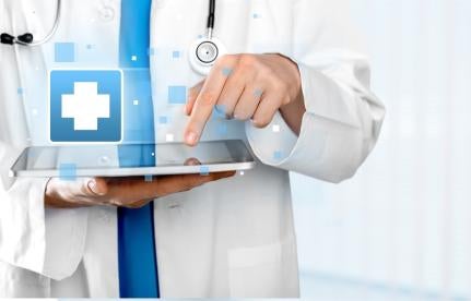 tablet, medical software