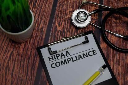 HIPAA Compliance on Clipboard