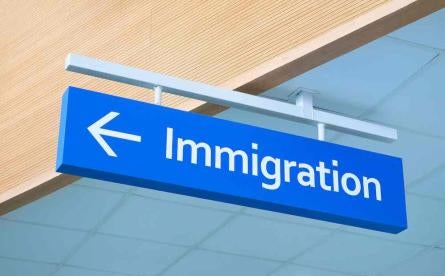 immigration sign
