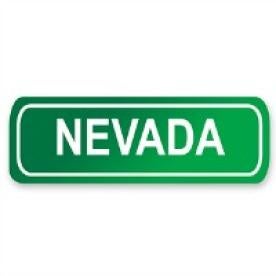 Nevada, Road sign, corporation