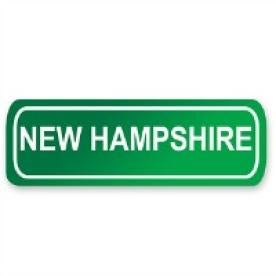 New Hampshire, Sign, Bitcoin