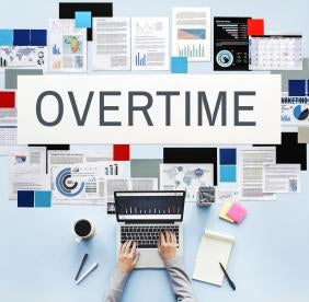 overtime wall computer DOL seeks raise overtime exemption salary threshold