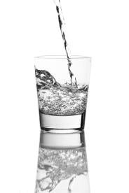 clear glass of water