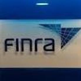 FINRA Financial Industry Regulatory Authority logo from inside the building 
