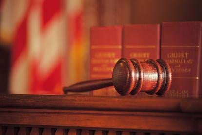 gavel in courtroom, tcpa class action