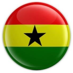 Ghana Flag Badge