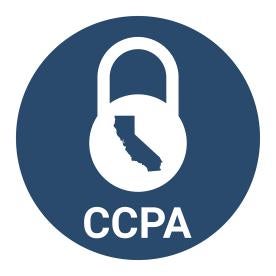 California CCPA with lock