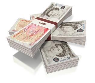 UK Pounds in Bundles