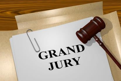 DOJ Federal Grand Jury Indictment Procedure Criminal Law