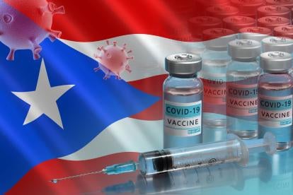 Puerto Rico COVID Vaccine Booster Requirement Healthcare Workers