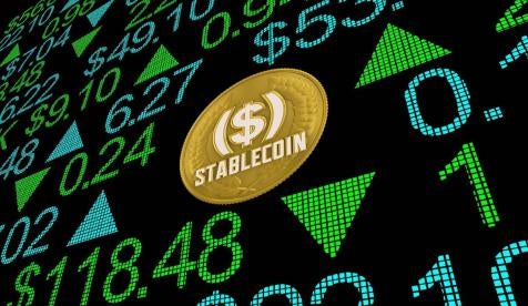cryptocurrency in the form of stablecoins