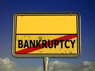 Bankruptcy, Sign, Gymboree