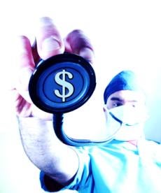 Stethoscope, Money, Doctor