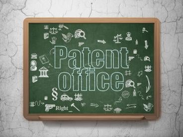 patent office sign