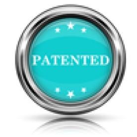 Teal Patented Button