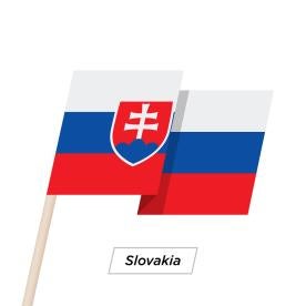 flag, shield, red, white, blue, symbol, slovakia