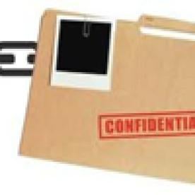 Folder Confidential Trade Secrets