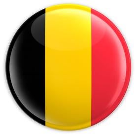 Belgian flag button