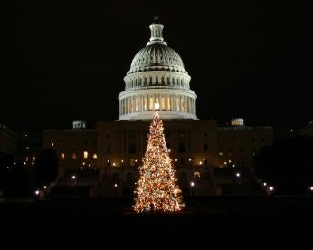 Congress Adjourns for Year – Recap of Last Week’s Foreign Policy Matters; President Obama Departs Washington for Holidays 
