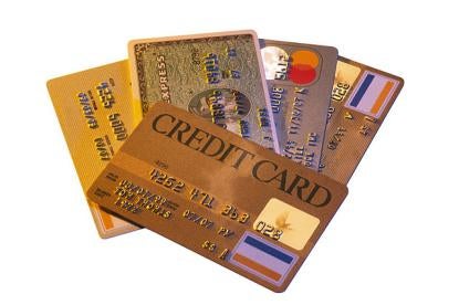 credit cards used for purchasing