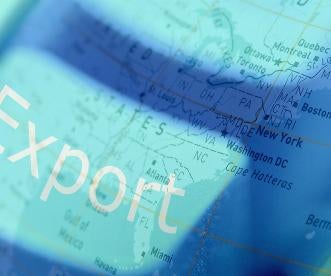 export on a map