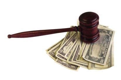 gavel on money, new jersey fee recovery