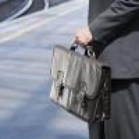 man with briefcase, government jobs