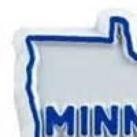 that there is minnesota on a magnet