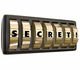 trade secrets behind lock & key