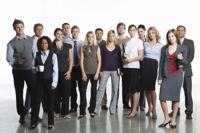 employees, workforce, labor, workplace, human resources, company picture, group photo, professional attire