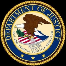 Department of Justice official seal pre-superman league of justice