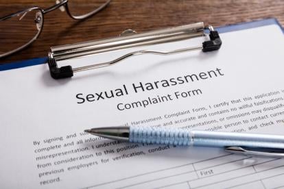 sexual harassment complaint form in Michigan food processing plant