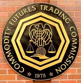 CFTC seal on the wall in DC